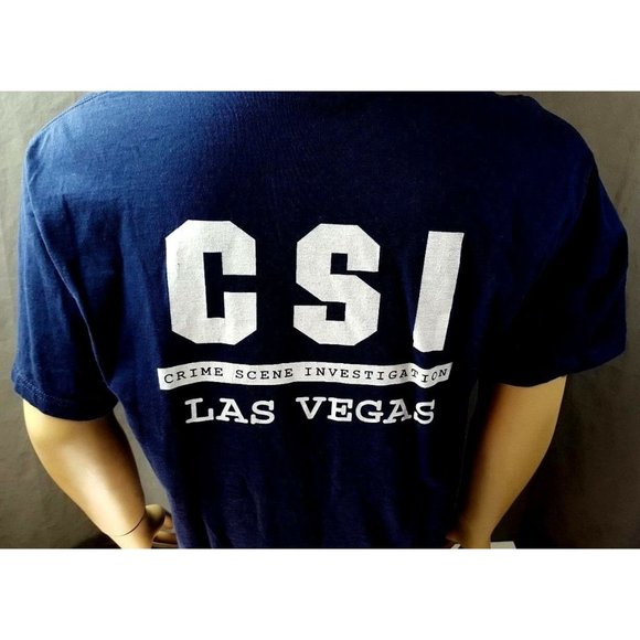 CSI Las Vegas  T-shirt crime scene 421l33pb25 - Picture 1 of 4